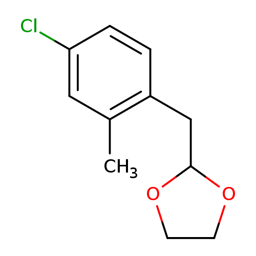 4-Chloro-2-methyl (1,3-dioxolan-2-ylmethyl)benzene