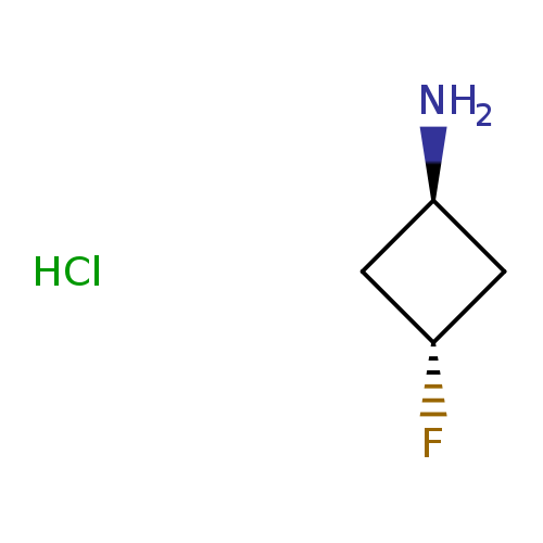 Cyclobutanamine, 3-fluoro-, hydrochloride (1:1), trans-