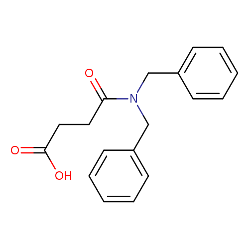 3-(dibenzylcarbamoyl)propanoic acid