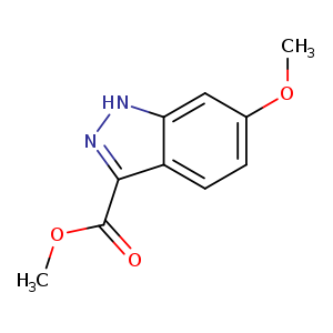 1H-Indazole-3-carboxylicacid, 6-methoxy-, methyl ester
