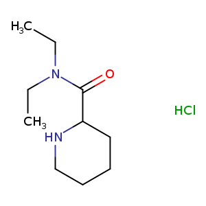 N,N-DIETHYL-2-PIPERIDINECARBOXAMIDE MONOHYDROCHLORIDE