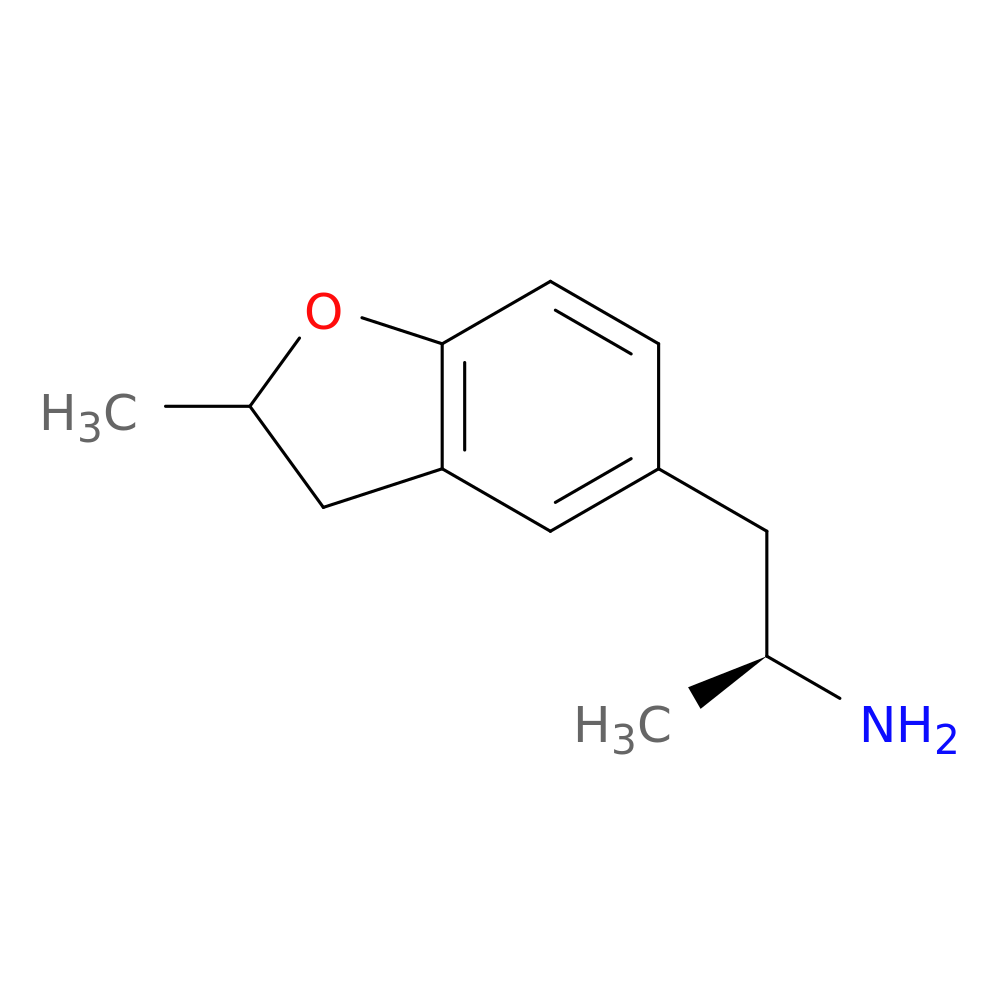 (2S)-1-(2-methyl-2,3-dihydro-1-benzofuran-5-yl)propan-2-amine