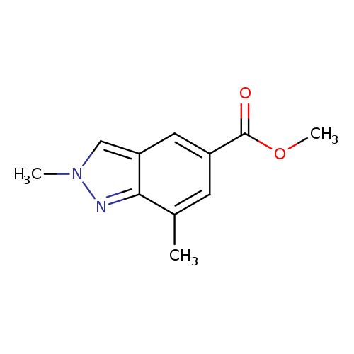 methyl 2,7-dimethyl-2H-indazole-5-carboxylate