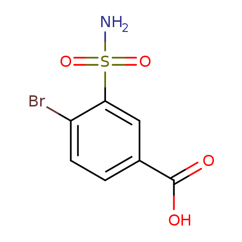 4-Bromo-3-sulfamoylbenzoic acid