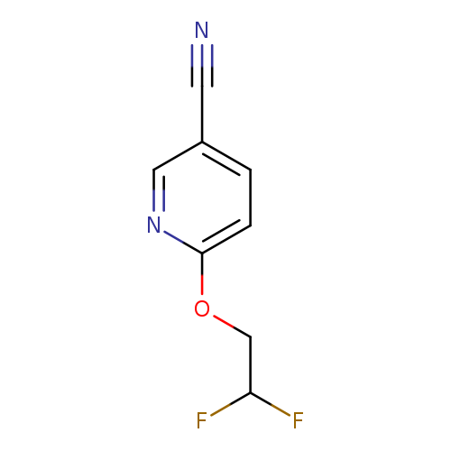 6-(2,2-difluoroethoxy)pyridine-3-carbonitrile