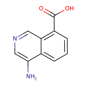 8-Isoquinolinecarboxylic acid, 4-amino-