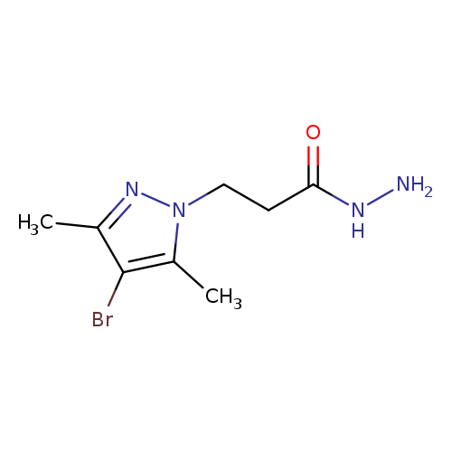 3-(4-BROMO-3,5-DIMETHYL-1H-PYRAZOL-1-YL)PROPANOHYDRAZIDE