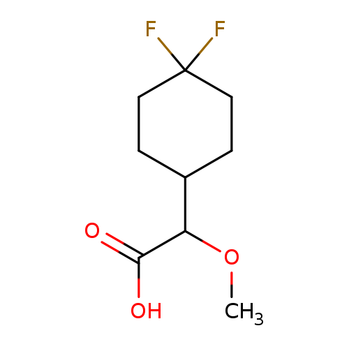 2-(4,4-difluorocyclohexyl)-2-methoxyaceticacid