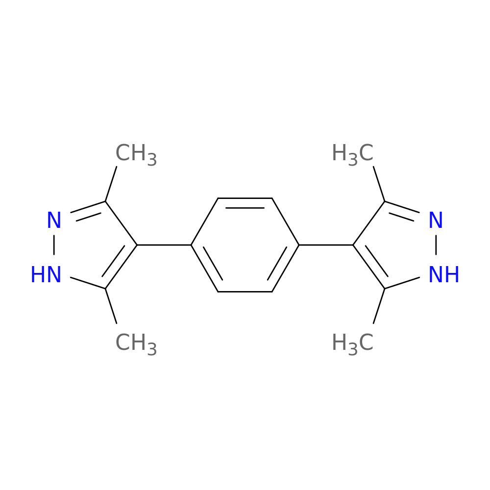 1,4-Bis(3,5-dimethyl-1H-pyrazol-4-yl)benzene