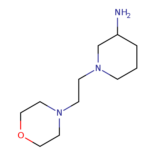 1-[2-(morpholin-4-yl)ethyl]piperidin-3-amine