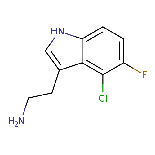 2-(4-chloro-5-fluoro-1H-indol-3-yl)ethan-1-amine