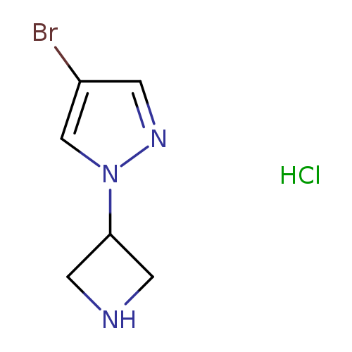 1-(Azetidin-3-yl)-4-bromo-1H-pyrazole hydrochloride