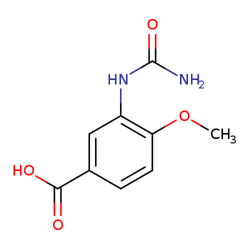 3-[(Aminocarbonyl)amino]-4-methoxybenzoic acid