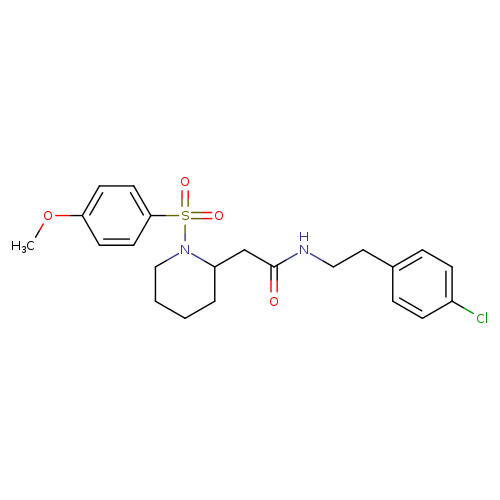 N-[2-(4-chlorophenyl)ethyl]-2-[1-(4-methoxybenzenesulfonyl)piperidin-2-yl]acetamide