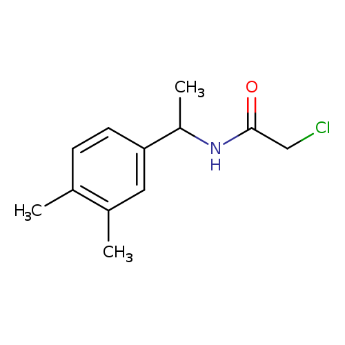 2-chloro-N-[1-(3,4-dimethylphenyl)ethyl]acetamide