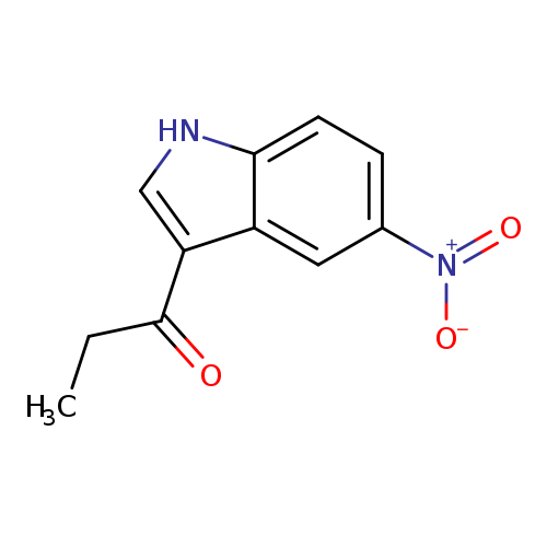 1-(5-nitro-1H-indol-3-yl)propan-1-one