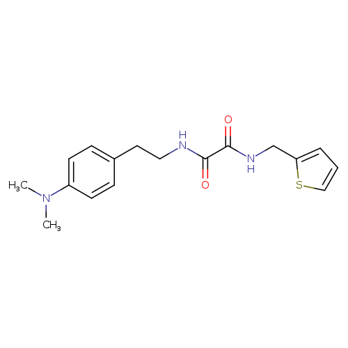 N'-{2-[4-(dimethylamino)phenyl]ethyl}-N-[(thiophen-2-yl)methyl]ethanediamide