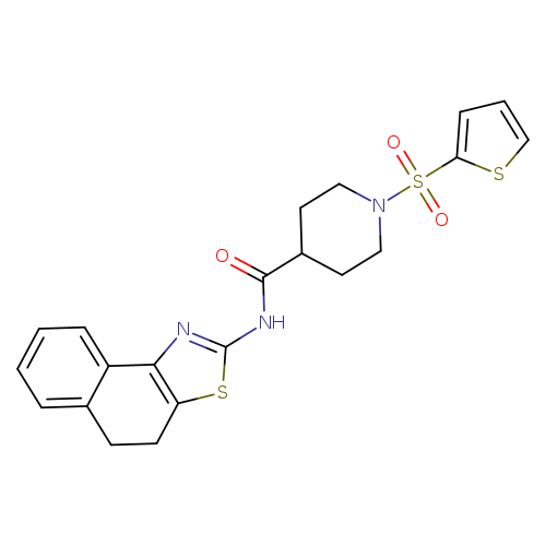 N-{4H,5H-naphtho[1,2-d][1,3]thiazol-2-yl}-1-(thiophene-2-sulfonyl)piperidine-4-carboxamide