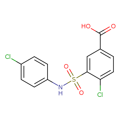 4-Chloro-3-(4-chloro-phenylsulfamoyl)-benzoic acid