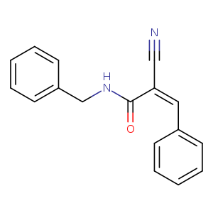 (2Z)-N-benzyl-2-cyano-3-phenylprop-2-enamide