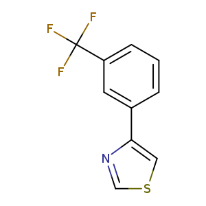 4-(3-(Trifluoromethyl)phenyl)thiazole