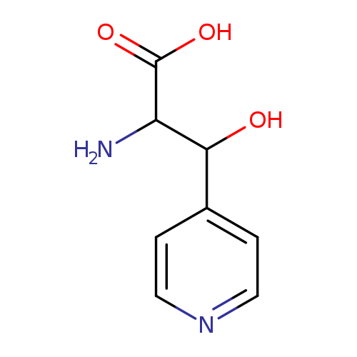 2-amino-3-hydroxy-3-(pyridin-4-yl)propanoic acid