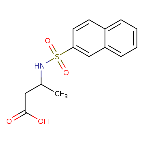 3-(naphthalene-2-sulfonamido)butanoicacid