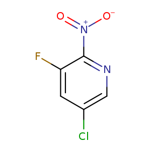 5-CHLORO-3-FLUORO-2-NITROPYRIDINE