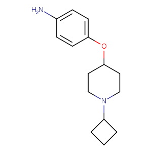 4-((1-Cyclobutylpiperidin-4-yl)oxy)aniline