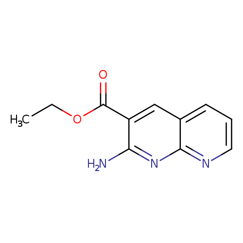ethyl 2-amino-1,8-naphthyridine-3-carboxylate