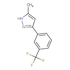 5-Methyl-3-[3-(trifluoromethyl)phenyl]-1h-pyrazole