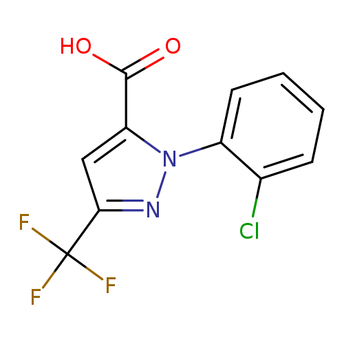 2-(2-Chlorophenyl)-5-trifluoromethyl-2H-pyrazole-3-carboxylic acid