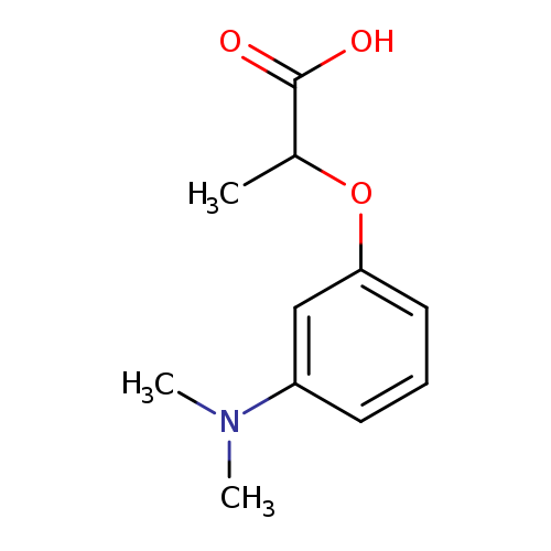 2-[3-(Dimethylamino)phenoxy]propanoic acid