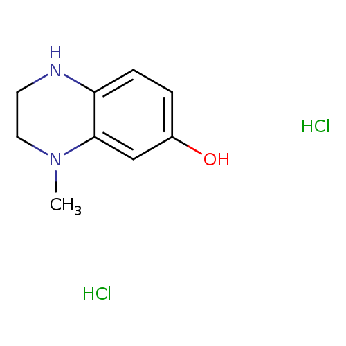 4-methyl-1,2,3,4-tetrahydroquinoxalin-6-oldihydrochloride