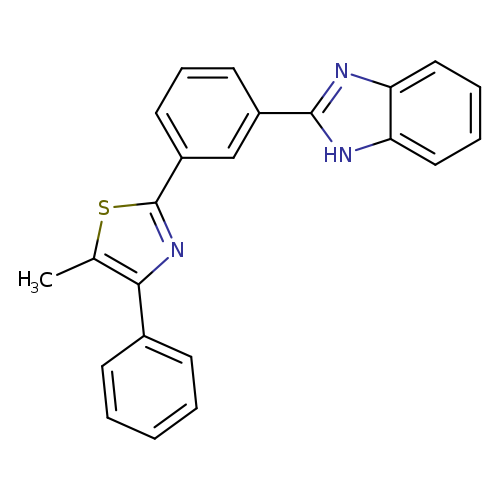 2-(3-(1H-Benzo[d]imidazol-2-yl)phenyl)-5-methyl-4-phenylthiazole