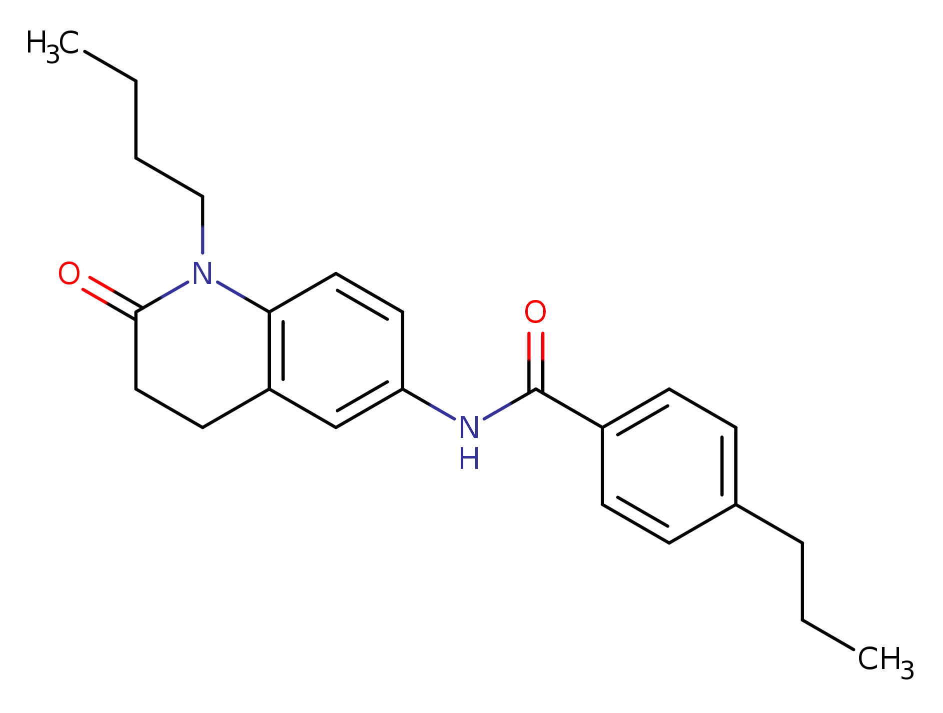 N-(1-butyl-2-oxo-1,2,3,4-tetrahydroquinolin-6-yl)-4-propylbenzamide