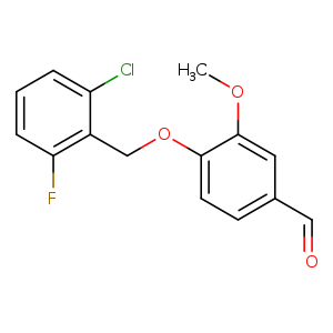 4-[(2-Chloro-6-fluorobenzyl)oxy]-3-methoxybenzaldehyde