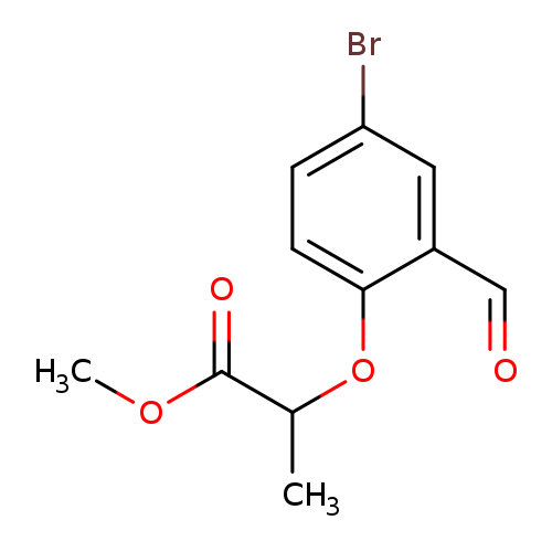 methyl 2-(4-bromo-2-formylphenoxy)propanoate