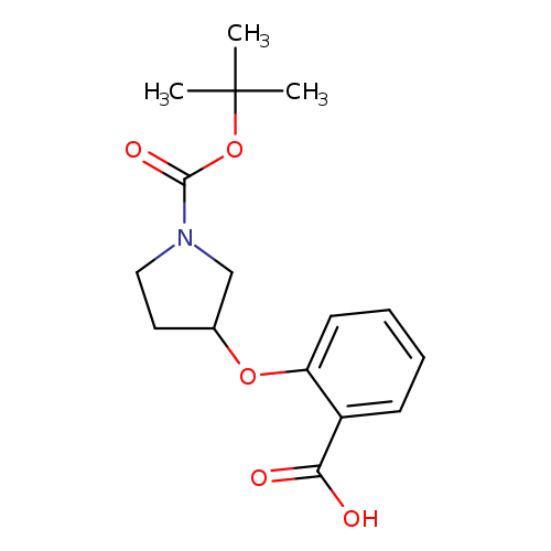 2-({1-[(tert-butoxy)carbonyl]pyrrolidin-3-yl}oxy)benzoic acid