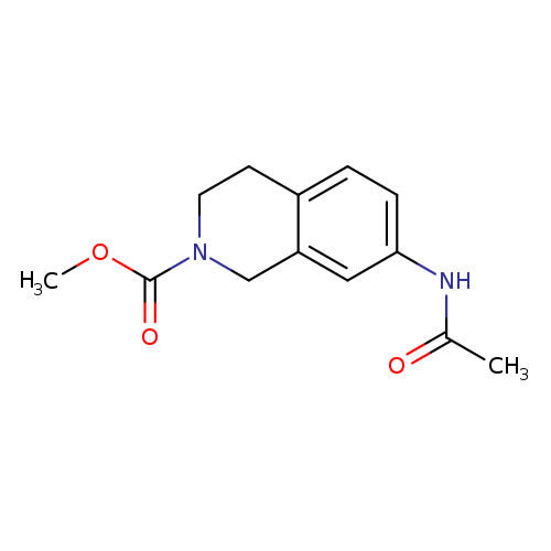 methyl 7-acetamido-1,2,3,4-tetrahydroisoquinoline-2-carboxylate