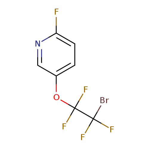 5-(2-bromo-1,1,2,2-tetrafluoroethoxy)-2-fluoropyridine