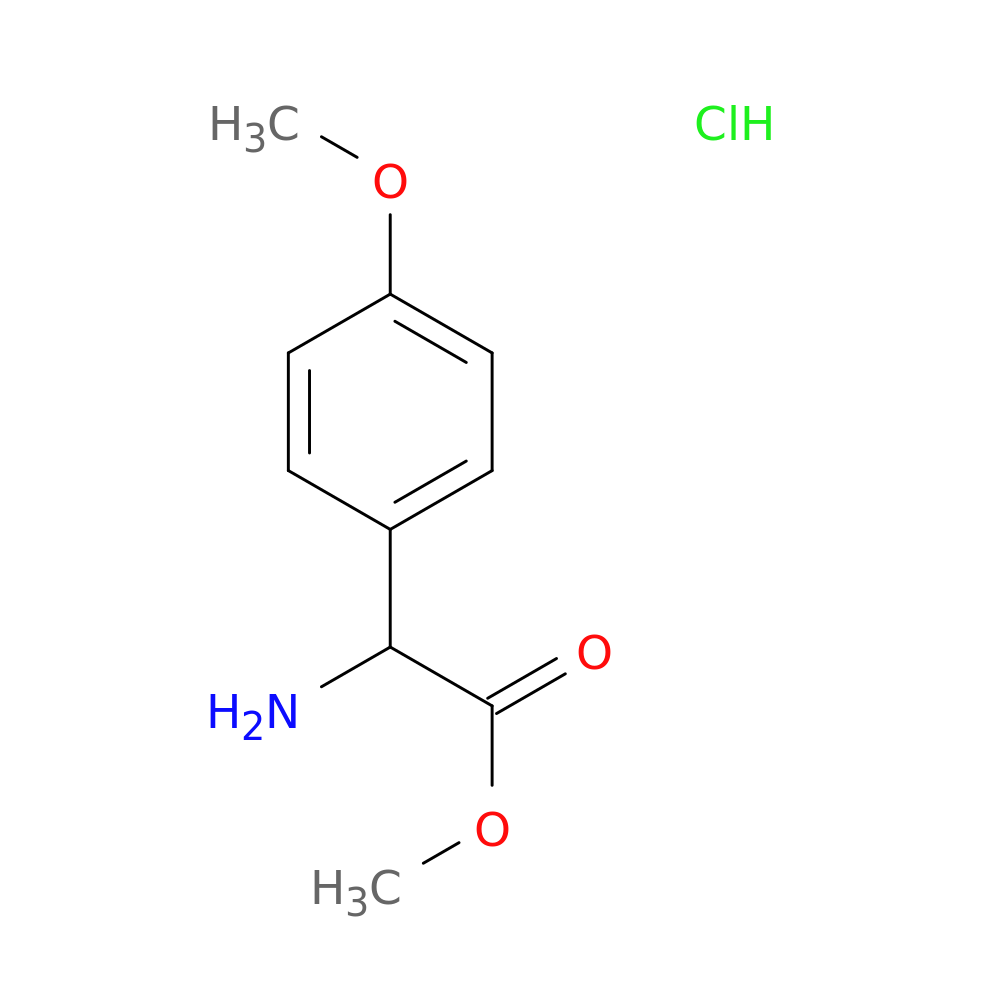 Methyl 2-amino-2-(4-methoxyphenyl)acetate hydrochloride