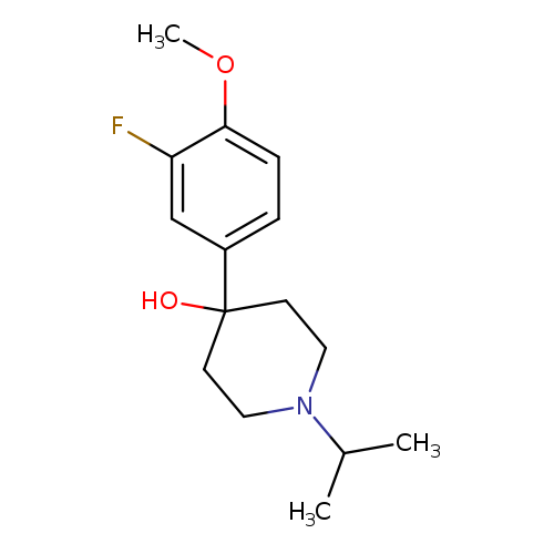 4-(3-Fluoro-4-methoxyphenyl)-4-hydroxy-1-iso-propylpiperidine