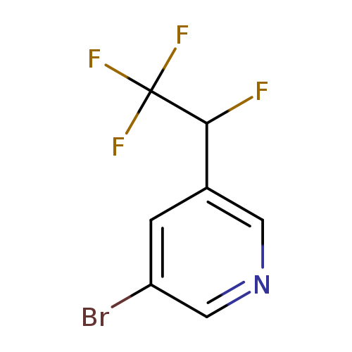 3-bromo-5-(1,2,2,2-tetrafluoroethyl)pyridine
