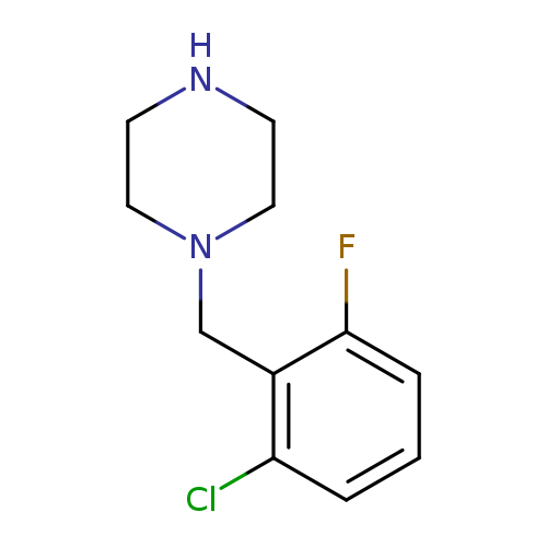 1-[(2-Chloro-6-fluorophenyl)methyl]piperazine
