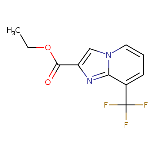 Imidazo[1,2-a]pyridine-2-carboxylic acid, 8-(trifluoromethyl)-, ethyl ester