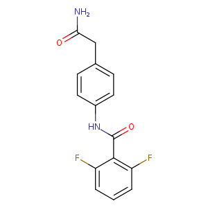N-[4-(carbamoylmethyl)phenyl]-2,6-difluorobenzamide