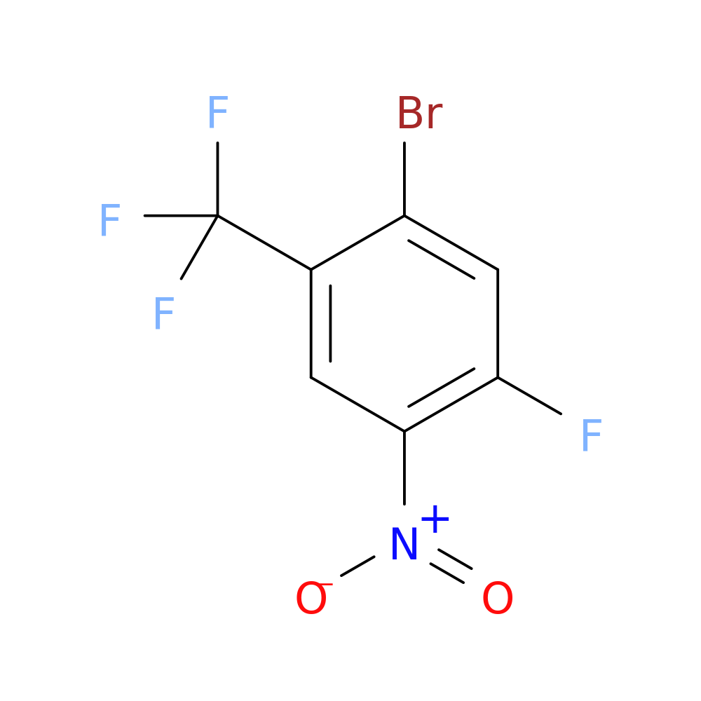 1-Bromo-5-fluoro-4-nitro-2-(trifluoromethyl)benzene