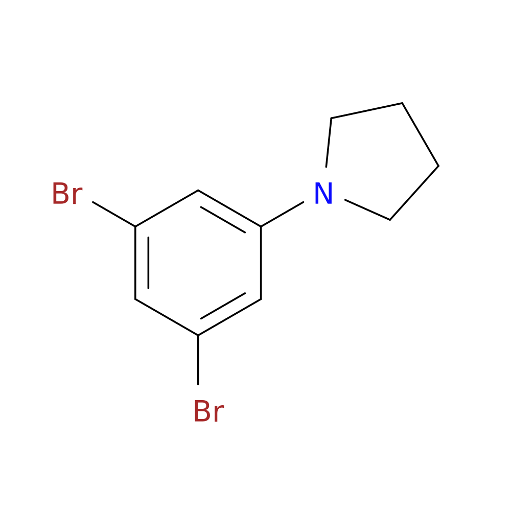 1-(3,5-Dibromophenyl)pyrrolidine
