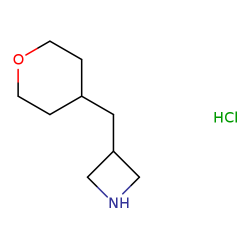 3-[(oxan-4-yl)methyl]azetidine hydrochloride